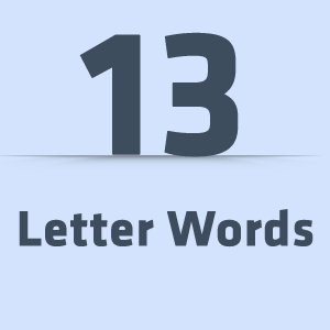 13 letter words beginning with con